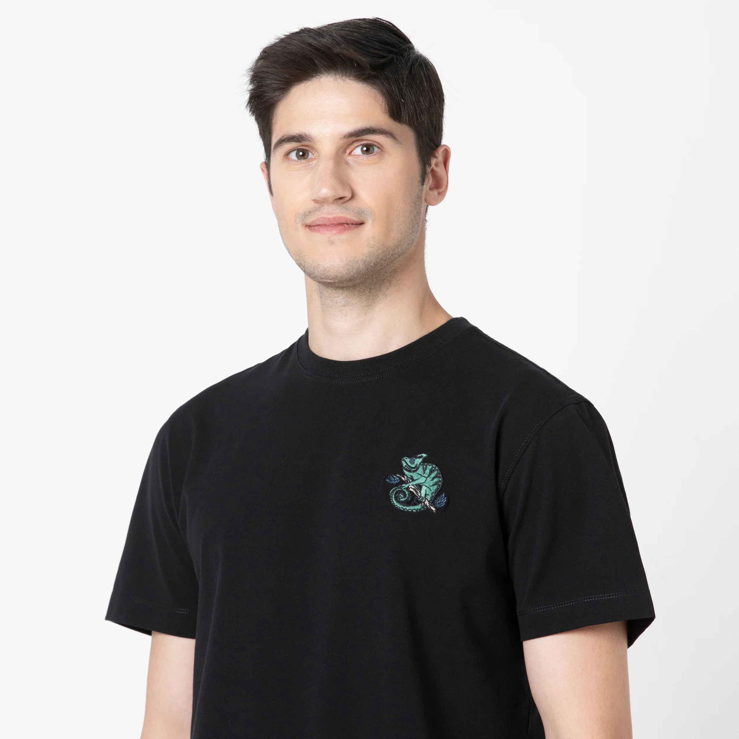 Natural Dye Embroidered Tee - Image 11