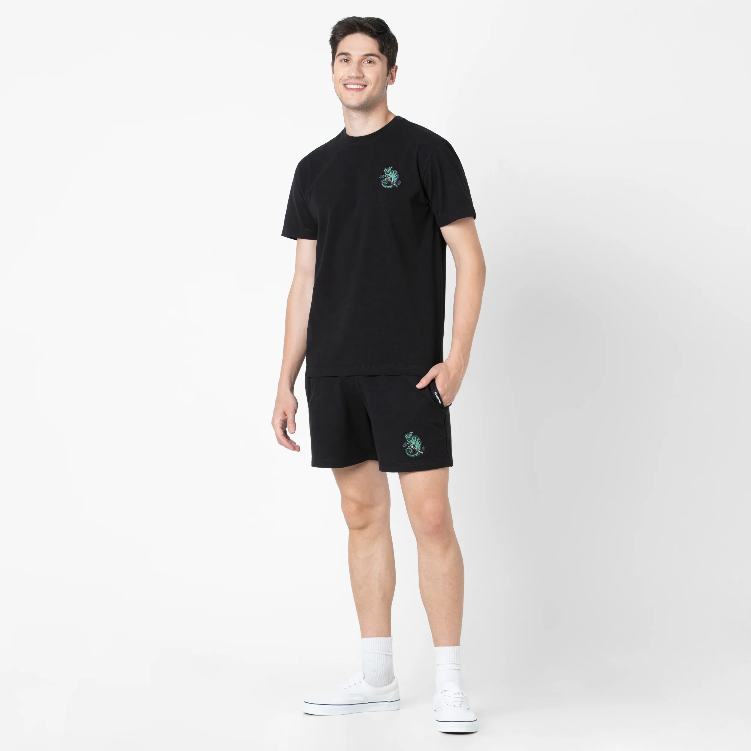 Natural Dye Embroidered Tee - Image 13