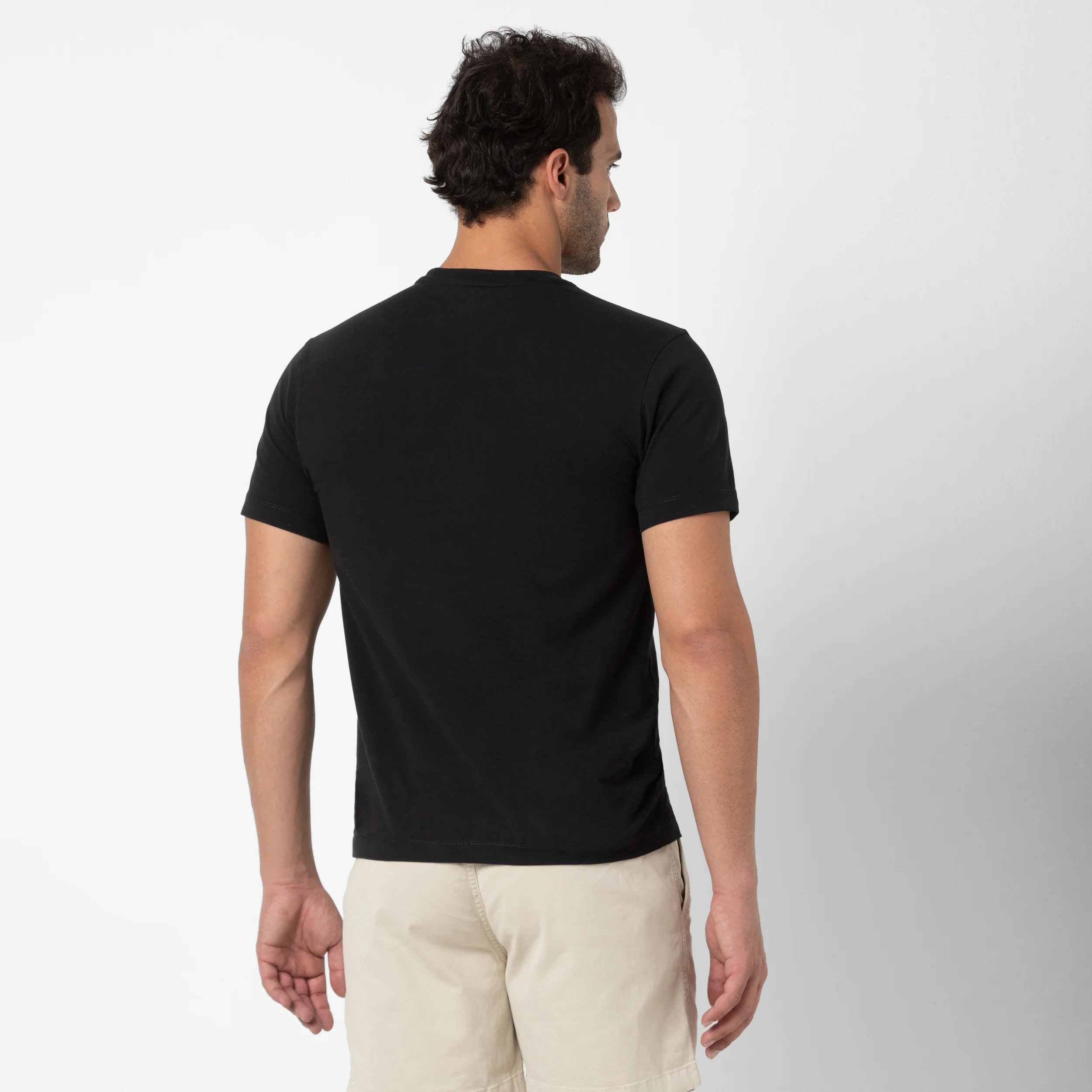 Natural Dye Embroidered Tee - Image 3