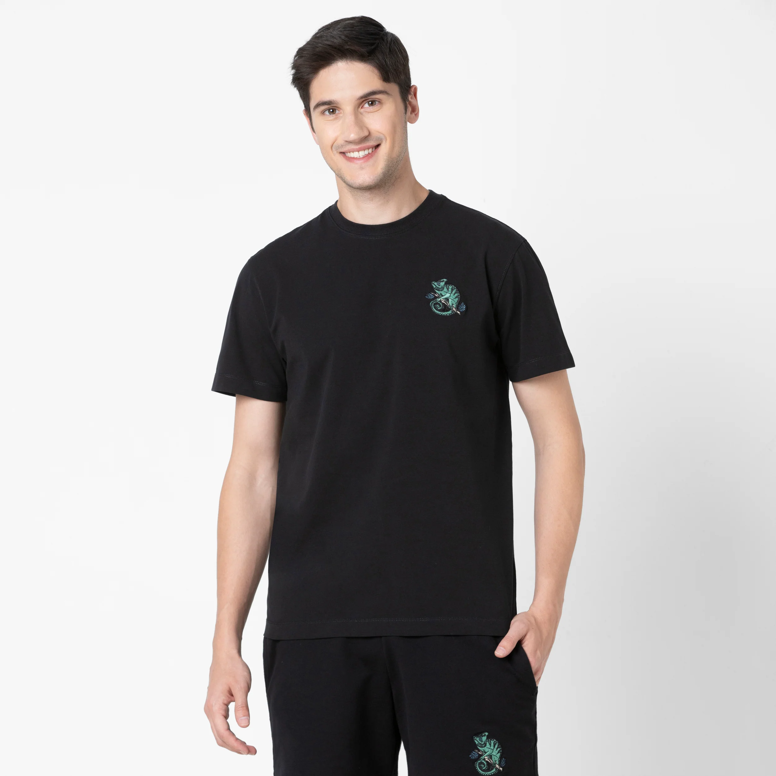 Natural Dye Embroidered Tee - Image 8