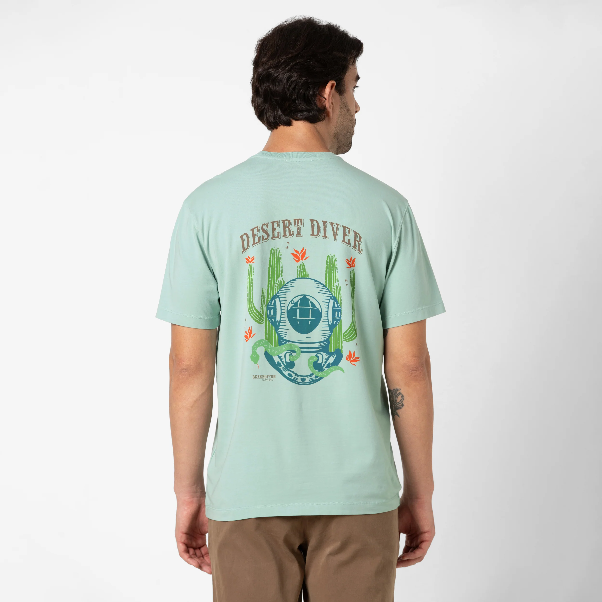 Natural Dye Graphic Tee - Image 3