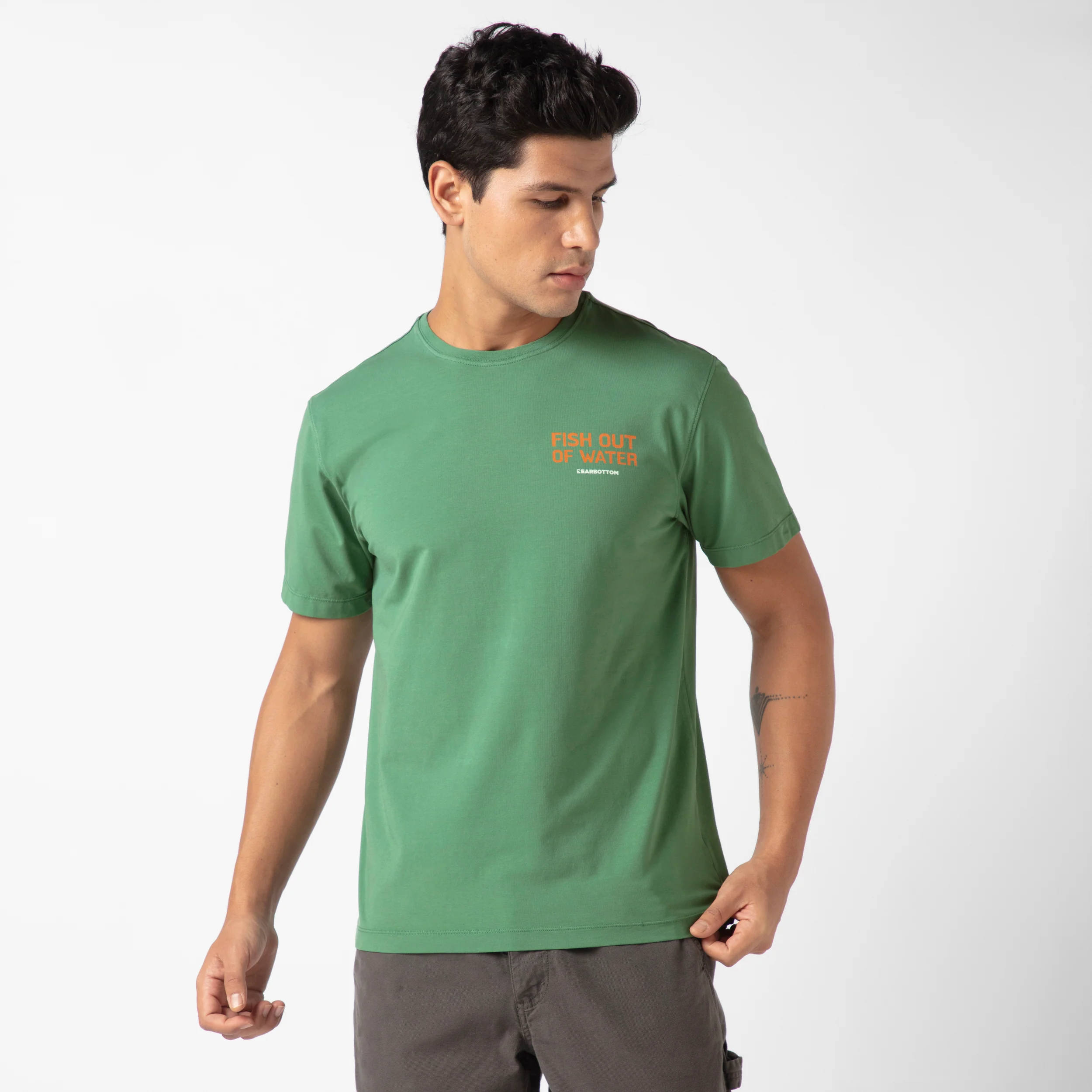 Natural Dye Graphic Tee - Image 3