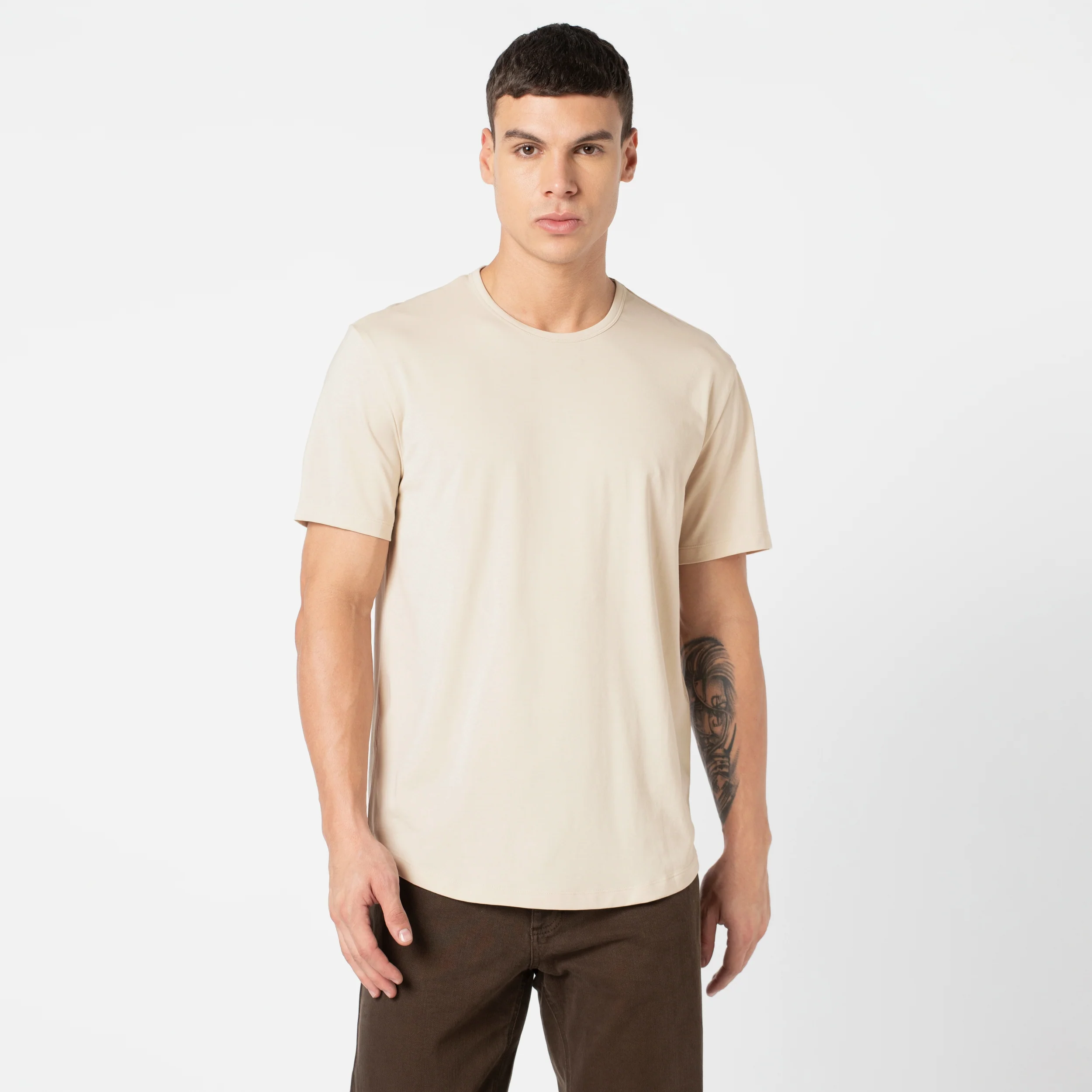 Supima Curved Tee - Image 16