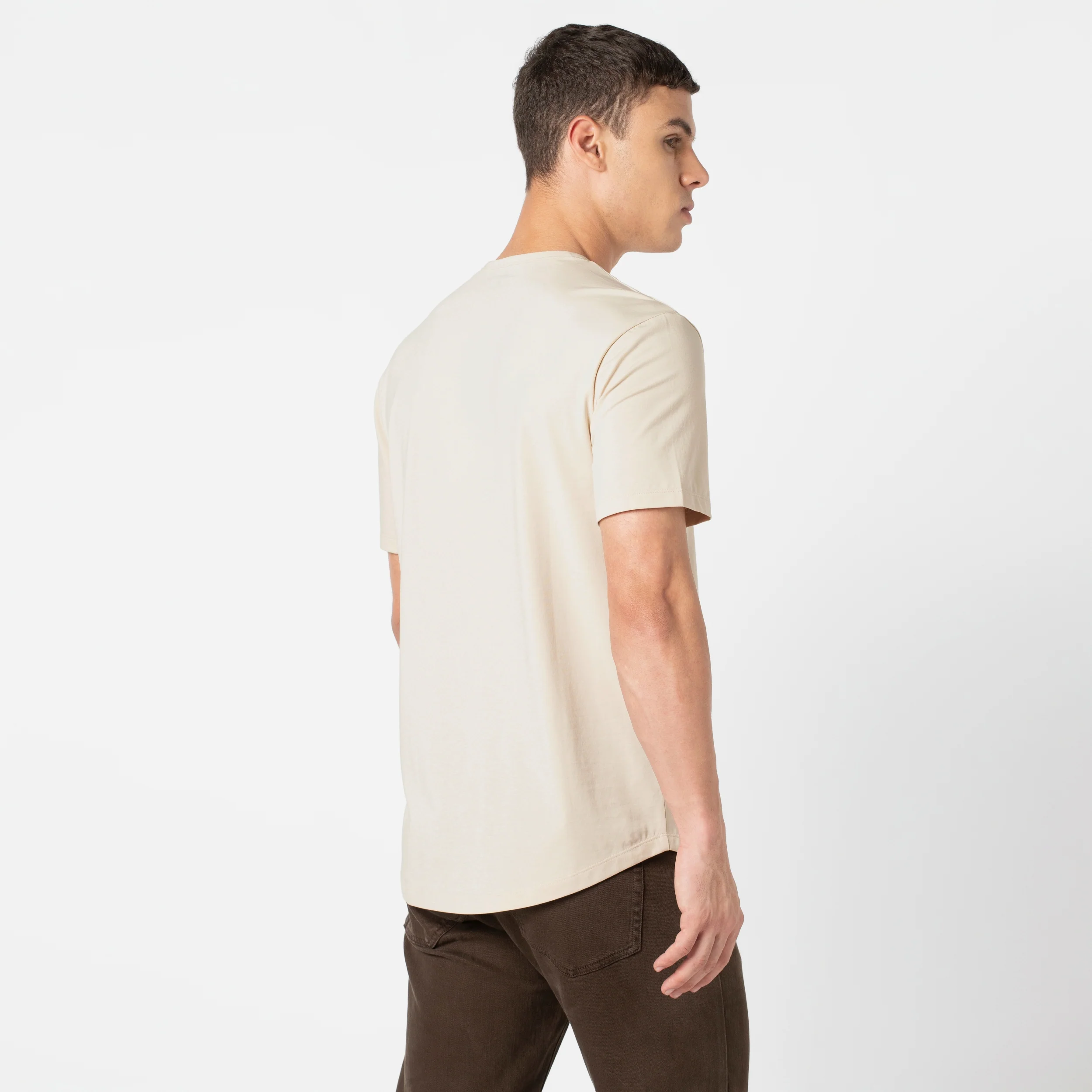 Supima Curved Tee - Image 18