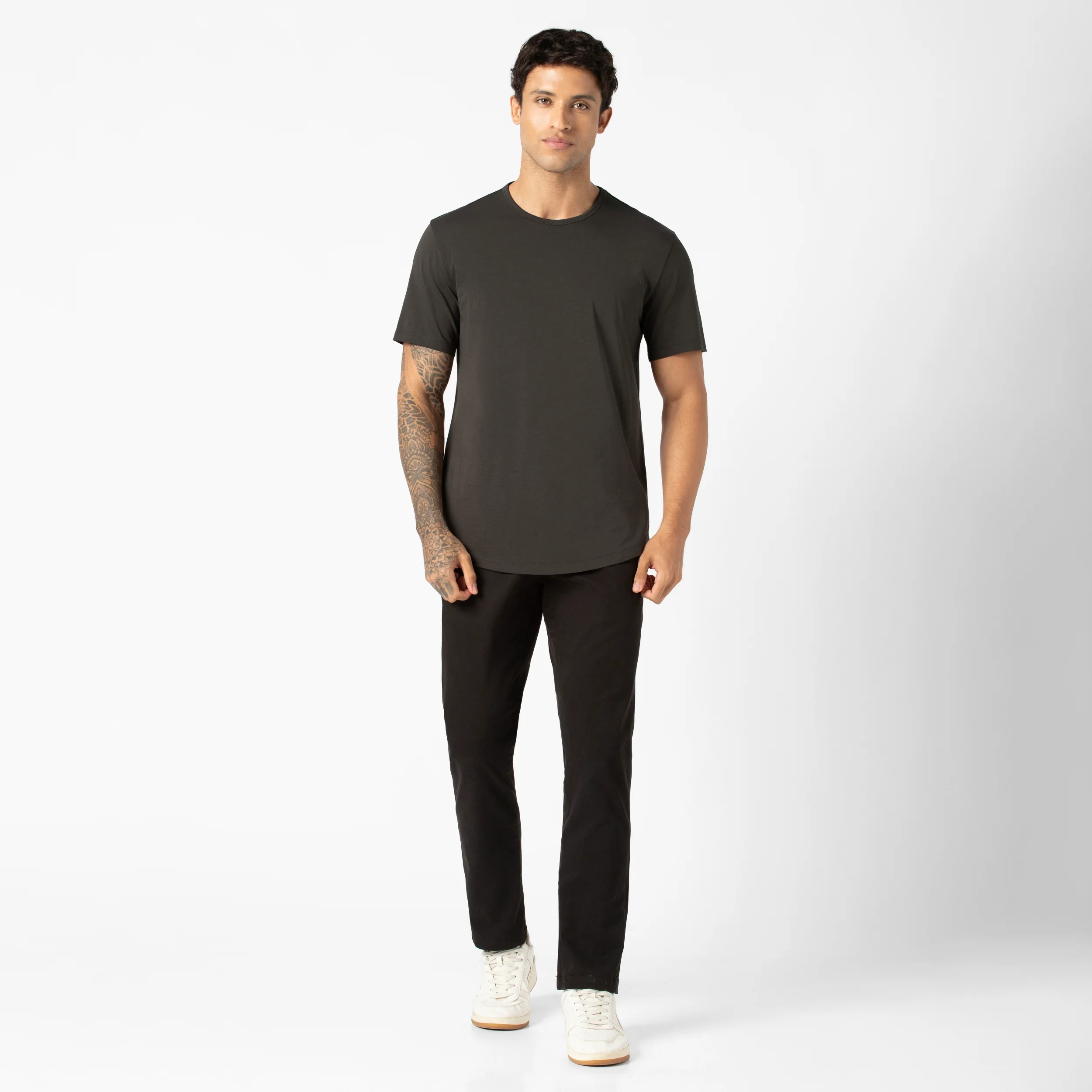 Supima Curved Tee - Image 27