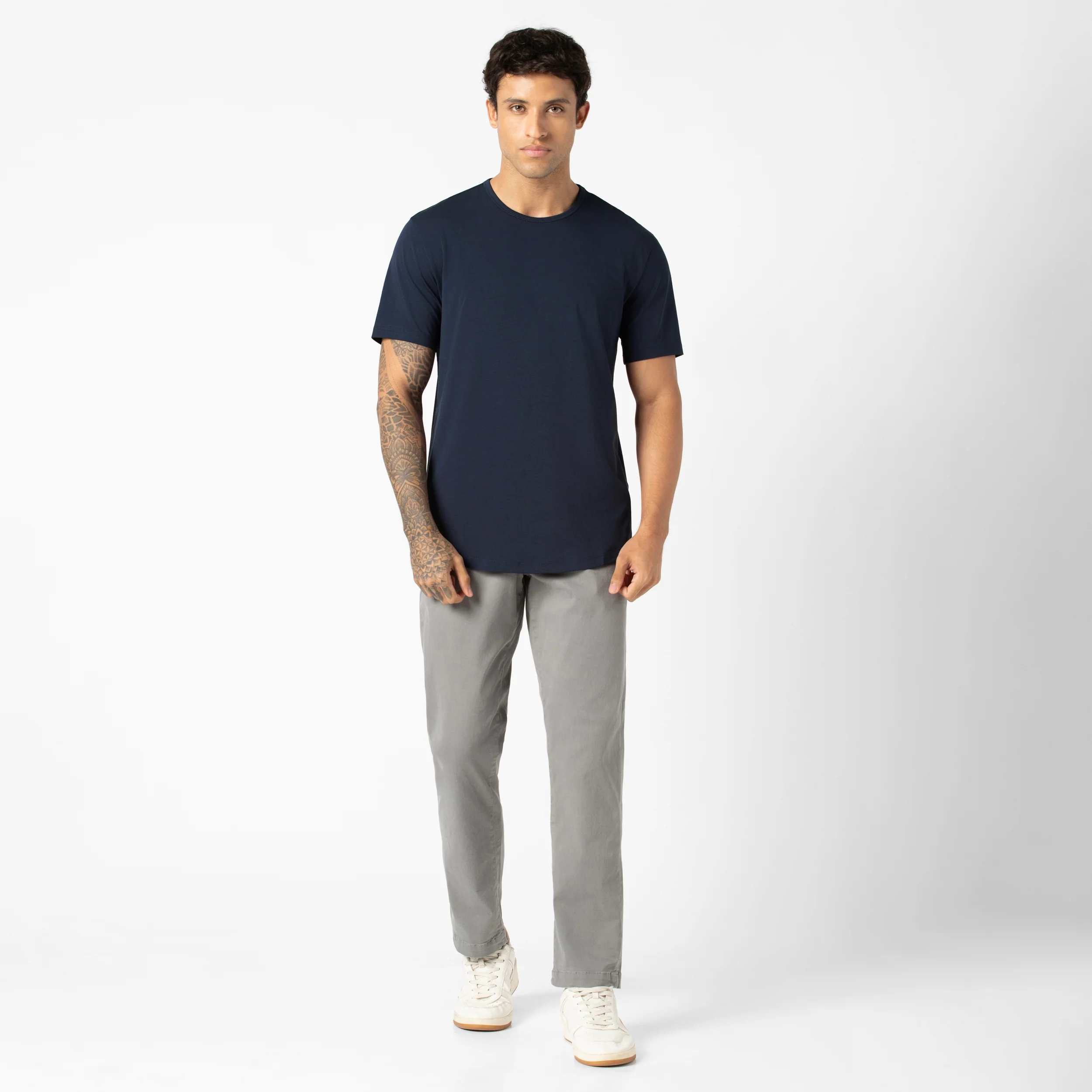 Supima Curved Tee - Image 70