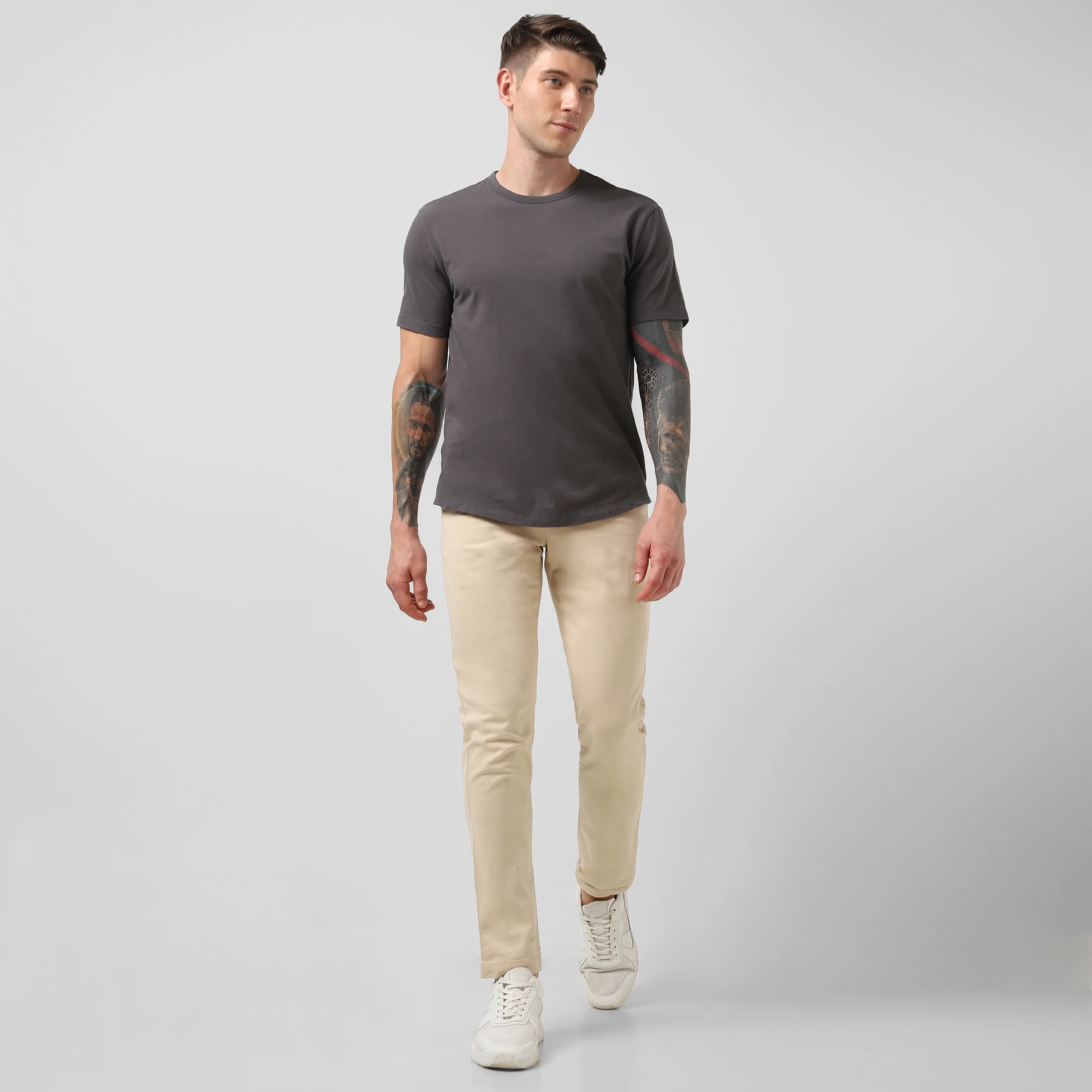 Supima Curved Tee - Image 98