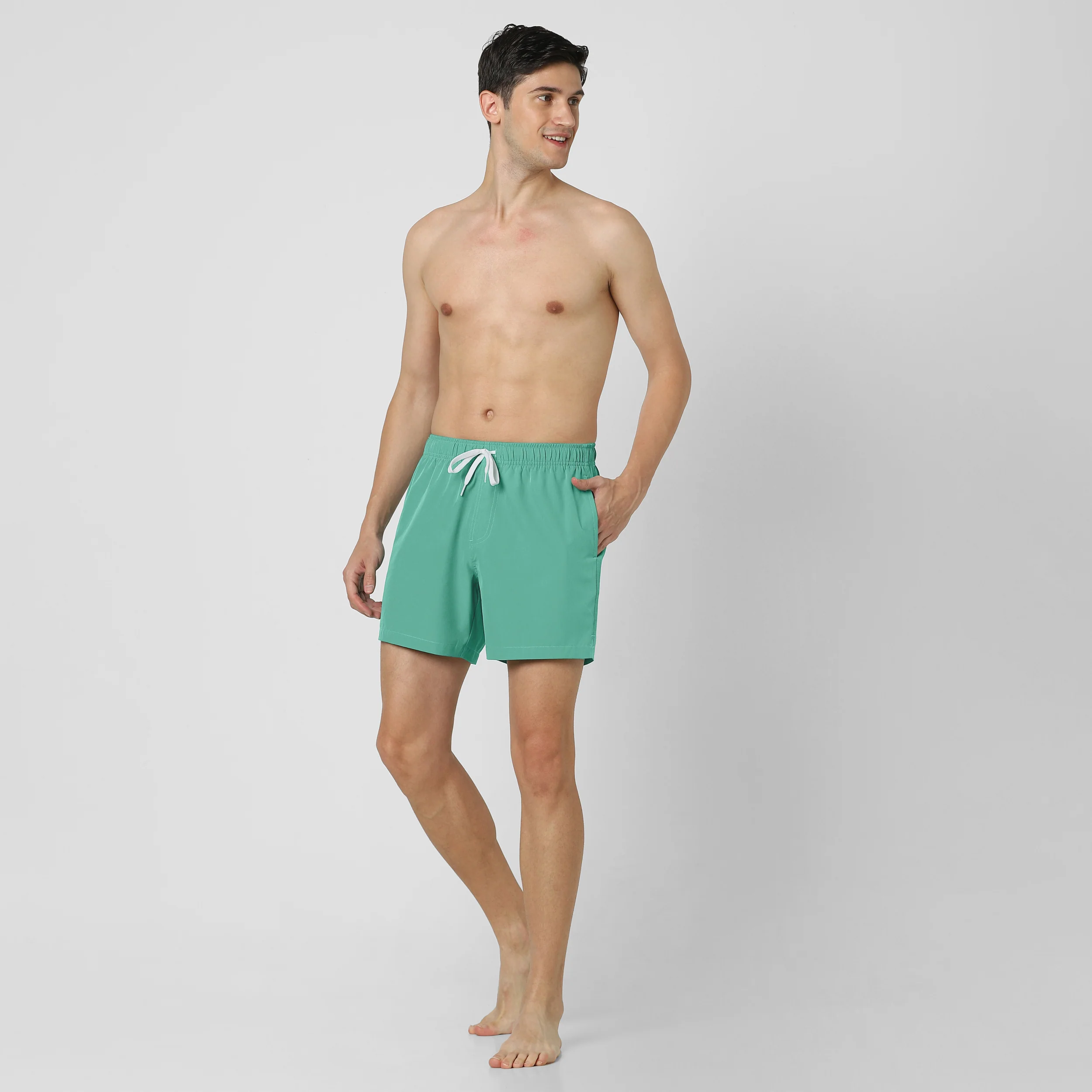 Stretch Swim Trunk Solid - Image 36