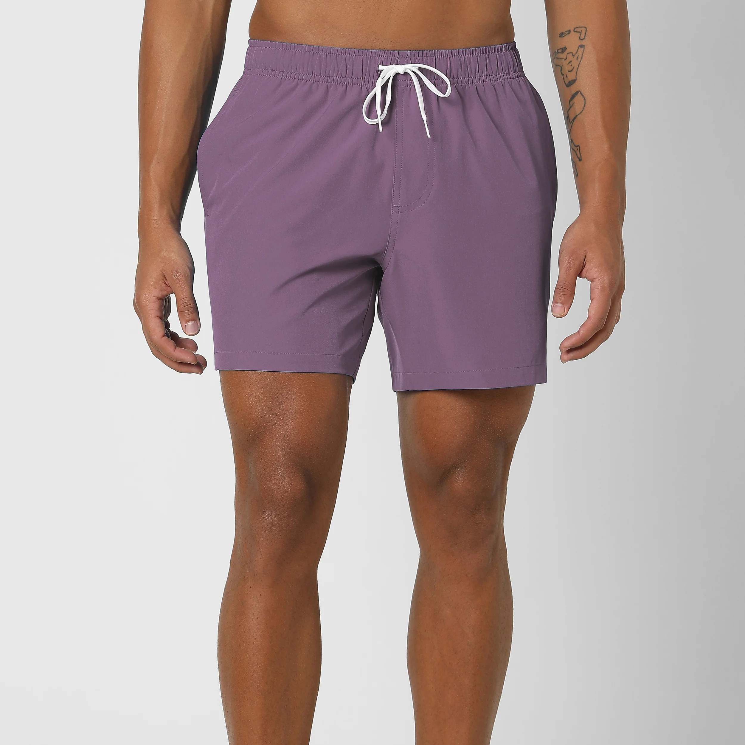 Stretch Swim Trunk Solid - Image 55